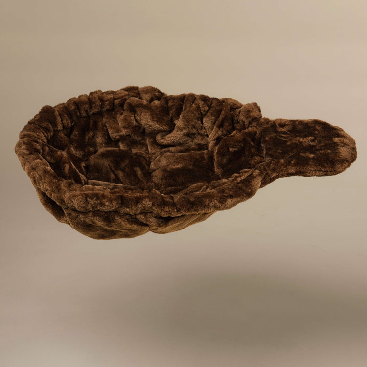Grand, Hamac de Luxe Marron (pour poteaux de 12/15 cm)